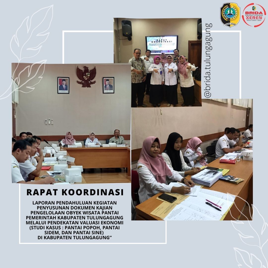 Penyusunan Dokumen Kajian Pengelolaan Obyek Wisata Pantai Pemerintah Kabupaten Tulungagung