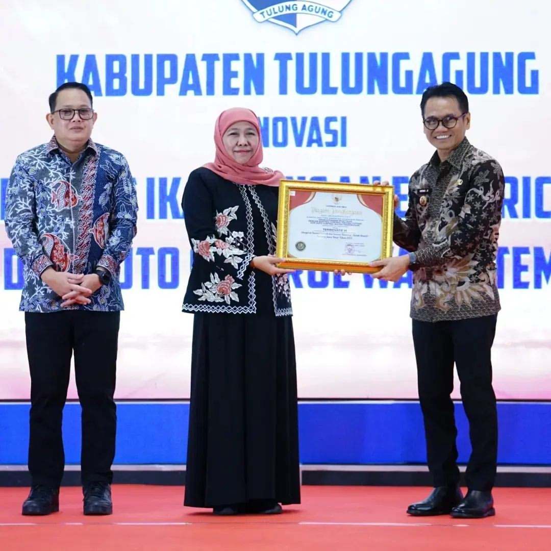 penghargaan sebagai peringkat VI Kategori Inovasi Daerah Bidang Ekonomi atas inovasi