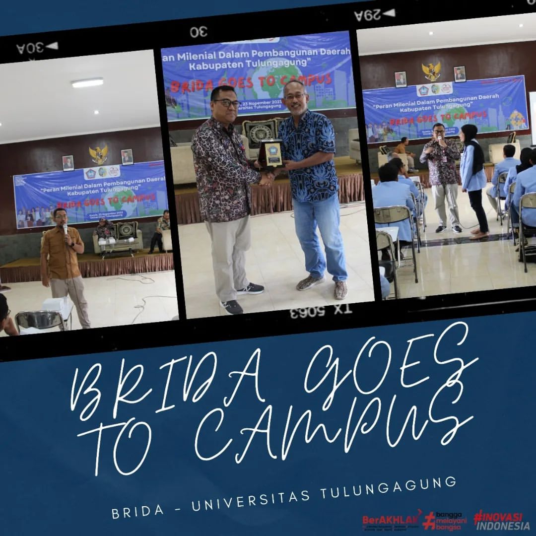 Kegiatan perdana "BRIDA goes to Campus" di aula Universitas Tulungagung