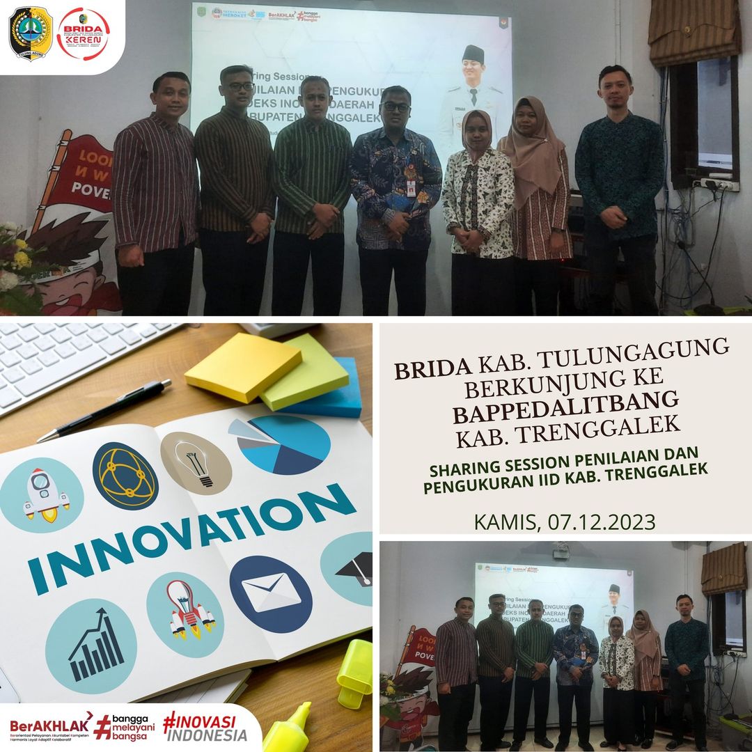sharing session Penilaian dan Pengukuran Indeks Inovasi Daerah Kabupaten trenggalek