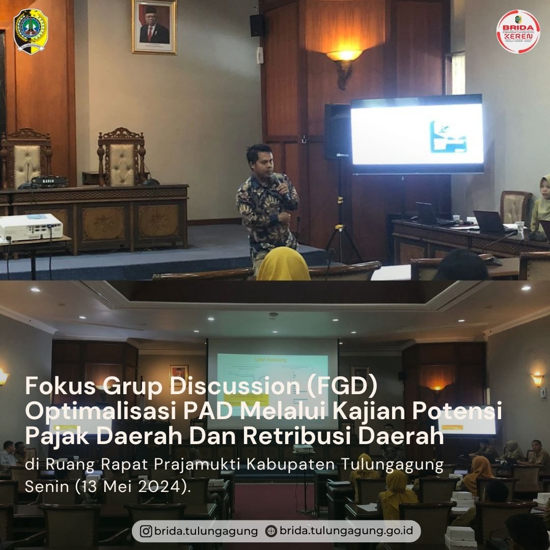 Focus Group Discussion (FGD) Optimalisasi Pendapatan Asli Daerah melalui Kajian Potensi Pajak Daerah dan Restribusi Daerah