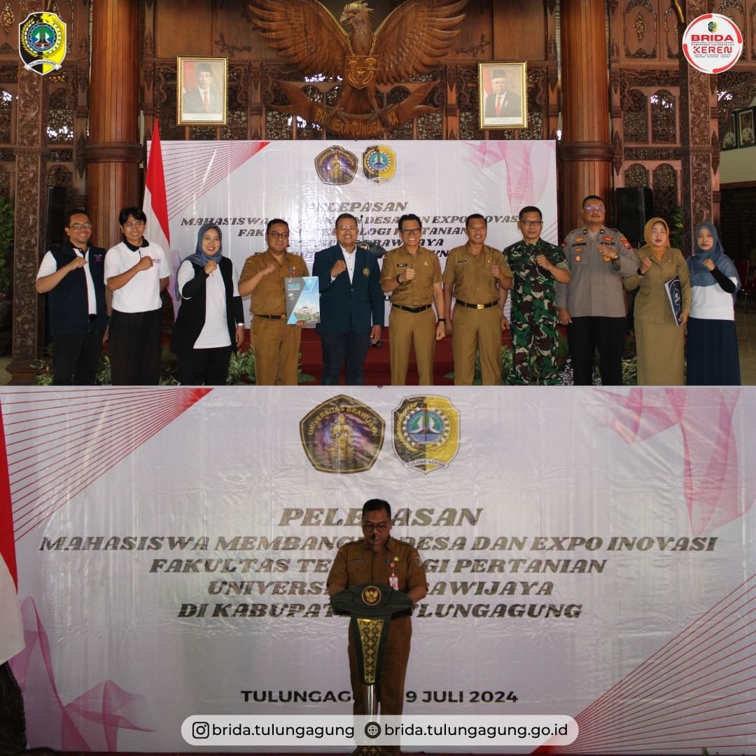 Pelepasan Mahasiswa Membangun Desa (MMD) dan Expo Inovasi Fakultas Teknologi Pertanian Universitas Brawijaya