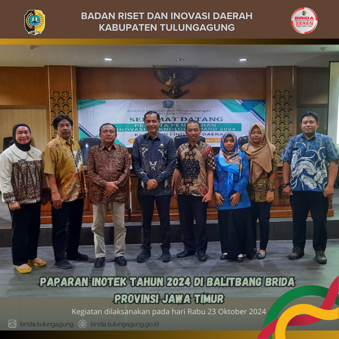 Paparan kompetisi Inovasi Teknologi Award tahun 2024