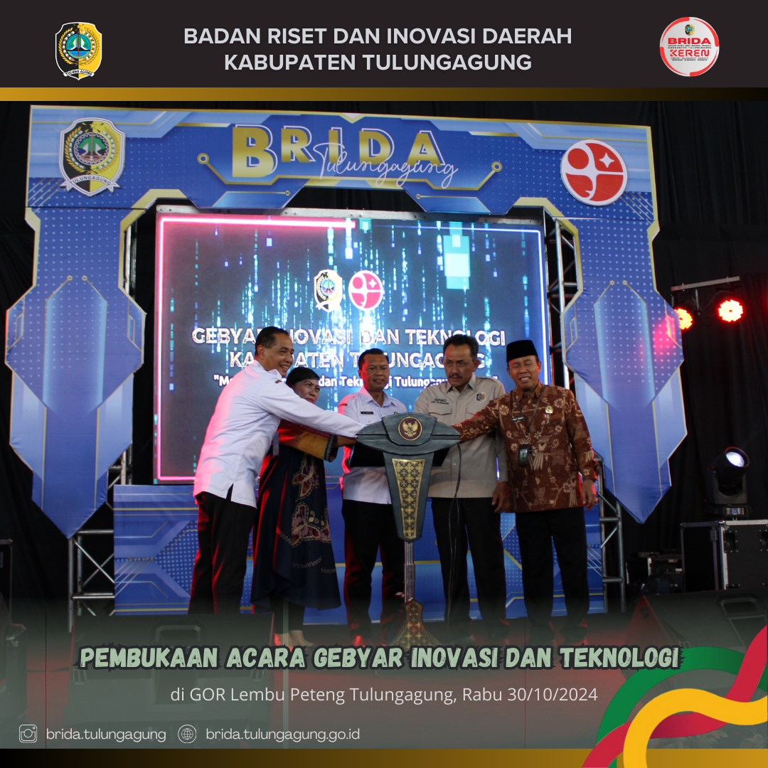 Pembukaan Acara Gebyar Inovasi dan Teknologi