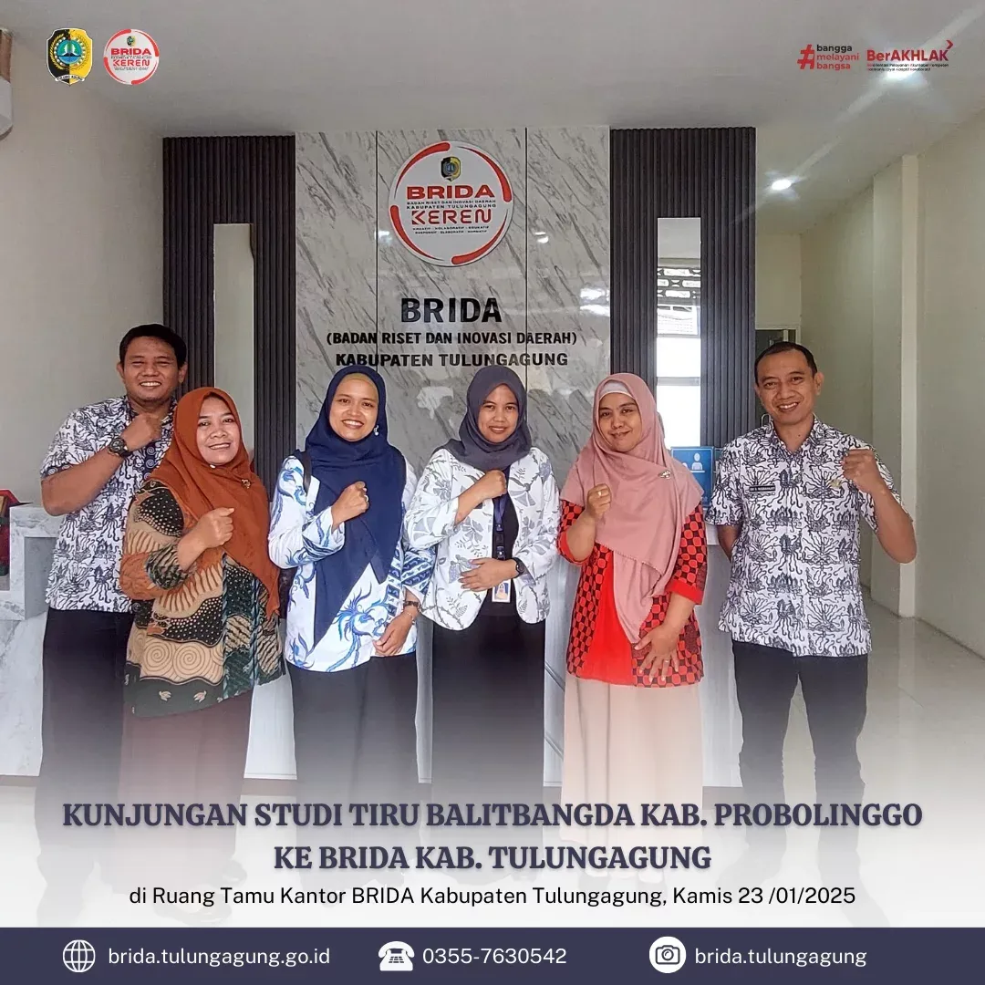 Kunjungan dari Badan Penelitian dan Pengembangan Daerah (BALITBANGDA) Kabupaten Probolinggo