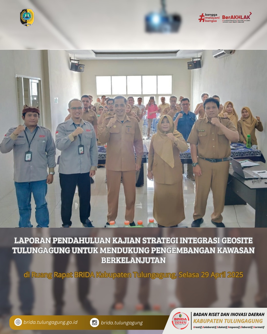 Laporan Awal Kajian Strategi Integrasi Geosite Tulungagung Untuk Mendukung Pengembangan Kawasan Berkelanjutan