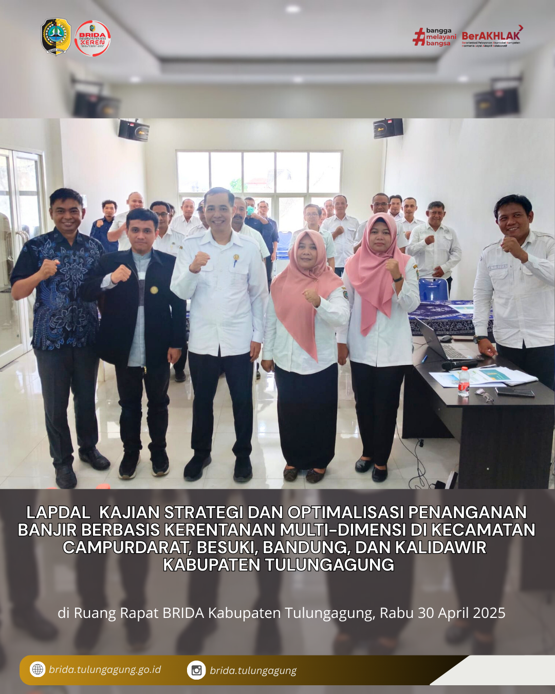 Laporan Awal Kajian Strategi Dan Optimalisasi Penanganan Banjir Berbasis Kerentanan Multi-Dimensi Di Kecamatan Campurdarat, Besuki, Bandung, Dan Kalidawir Kabupaten Tulungagung