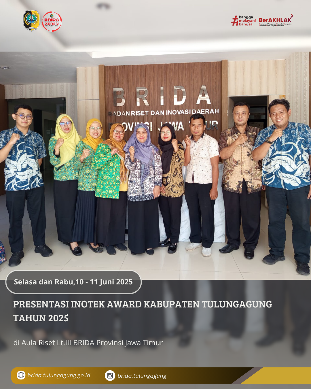 Presentasi INOTEK Award Jatim Tahun 2025