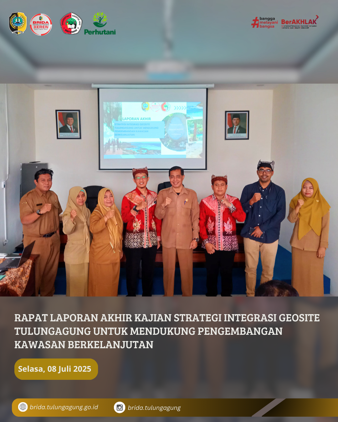 Laporan Akhir Strategi Integrasi Geosite Tulungagung Untuk Mendukung Pengembangan Kawasan Berkelanjutan