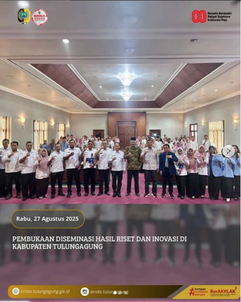 Diseminasi Hasil Riset dan Inovasi di Kabupaten Tulungagung